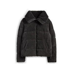PRIMARK Black Corduroy Puffer Jacket
